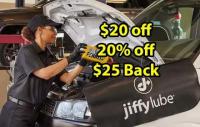 Jiffy Lube Oil Change + Discount + And Another Rebate!