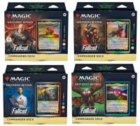 Magic The Gathering Fallout Commander Deck Collection Bundle