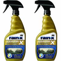 Rain-X 630178 Auto Car Cerami-X Glass Cleaner 2 Pack