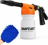 SwiftJet Car Wash Foam Gun with Mitt