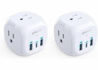 Anker 321 USB-C Outlet Extender 2 Pack