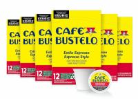 Keurig K-Cup Cafe Bustelo Coffee Pods 72 Pack