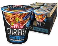 Nissin Cup Noodles Stir Fry Noodles Korean BBQ 6x