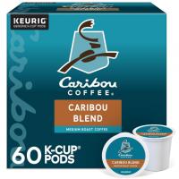 Caribou Coffee Keurig K-Cup Pods 60 Pack