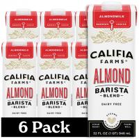 Califia Farms Almond Barista Blend Almond Milk 6 Pack