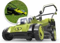 Sun Joe 24V 17in Mulching Walk-Bhind Lawn Mower