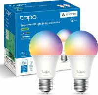 Tapo 1100 Lumens A19 E26 Light Bulb 2 Pack