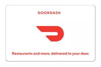 DoorDash Food Delivery Discounted Gift Card