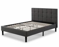 Zinus Lottie Upholstered Queen Bed Frame