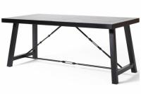 Noble House Aubrie Acacia Wood Indoor Dining Table