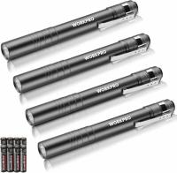 Workpro LED Pen Light 4 Pack