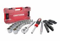 Craftsman Standard 63-Piece SAE Mechanics Tool Set