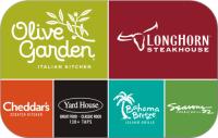 Darden Restaurants Discounted Gift Cards