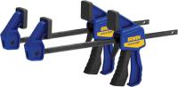 Irwin Quick Grip Bar Clamps Woodworking 2 Pack