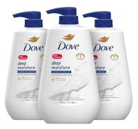 Dove Deep Moisture Body Wash 3 Pack