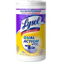 Lysol Dual Action Disinfectant Wipes