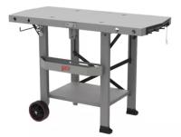 Loco Prep Table Foldable Steel Grill Cart