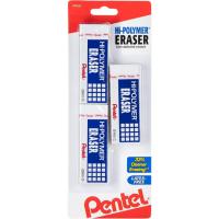 Pentel Hi-Polymer Block Eraser 3 Pack