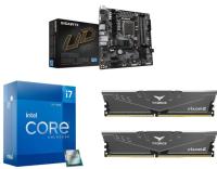 Intel i7 CPU + 16GB DDR4 + Gigabyte B760 Motherboard