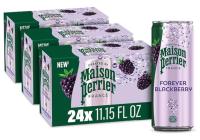 Maison Perrier Blackberry Flavored Sparkling Water 24 Pack