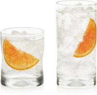 Libbey Impressions 16-Piece Tumbler and Rocks Glass Set