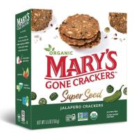 Marys Gone Crackers Super Seed Crackers Jalapeno