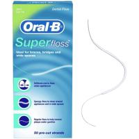 Oral-B Super Floss Pre-Cut Strands Dental Floss