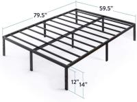 Queen Size Steel Metal Bed Frame