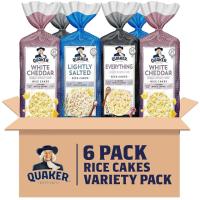 Quaker Large Rice Cakes 3 Flavor Topper Variety Pack