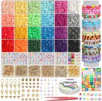 Clay 6000 Piece Beads Bracelet Making Kit