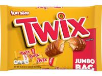 Twix Fun Size Caramel Cookie Halloween Chocolate Bars