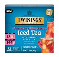 Twinings Unsweetened Strawberry Raspberry Tea