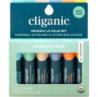 Cliganic USDA Organic Lip Balm Set 6 Pack