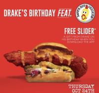 Free Daves Hot Chicken Single Slider October 24