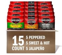 Jack Links Beef Jerky Bold Variety 15 Pack