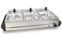 Elite Cuisine Electric Buffet Server Food Warmer