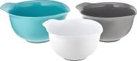 KitchenAid Nesting Plastic Non-Slip Mixing Bowls