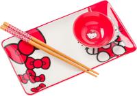 Silver Buffalo Sanrio Hello Kitty Sushi Set