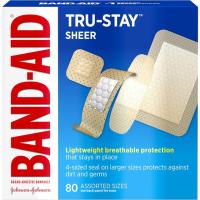 Band-Aid Brand Tru-Stay Sheer Strips Adhesive Bandages