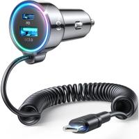 USB C 60W and USB-A Car Auto Charger