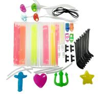 Halloween Plastic Light-Up and Glow Pack Party Favors