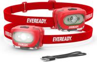 Eveready X200 LED Rechargeable Headlamps 2 Pack