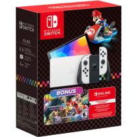 Nintendo Switch OLED Mario Kart 8 Deluxe System Bundle