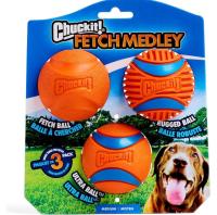 Chuckit Dog Fetch Ball Medley Medium Size