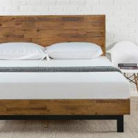 Zinus Tricia Wood Platform King Bed Frame