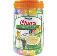 Inaba Churu Puree Cat Treats 50 Pack