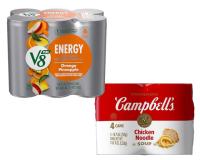 Campbell and V8 Products Off