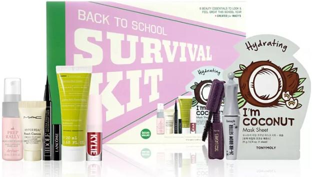 Macys Back To School Survival Kit for $11.90