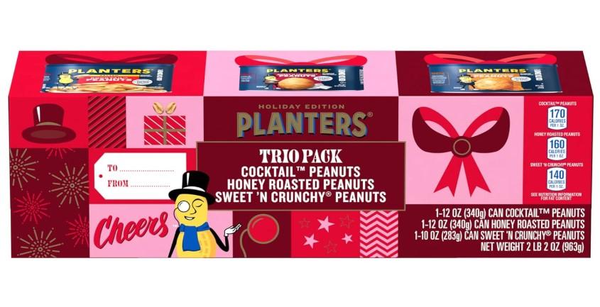 Planters Holiday Nut Trio Pack for $6.49