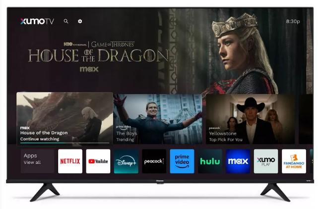 55in Hisense 4K UHD Xumo Smart TV 55A6HX for $169.99 Shipped